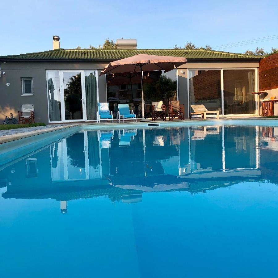 Sunlit Pool House Posidhonía Exterior foto