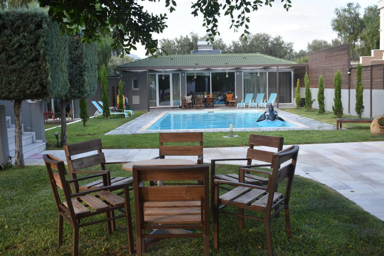 Sunlit Pool House Posidhonía Exterior foto